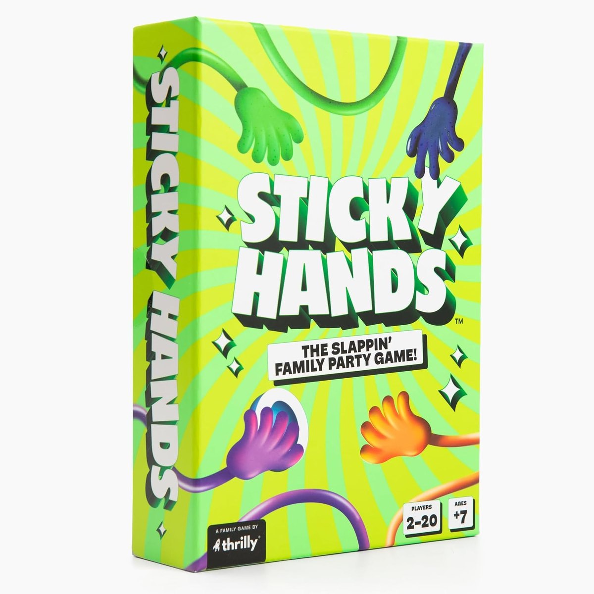Sticky Hands! box front